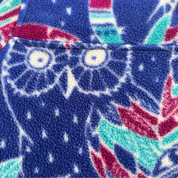 Patagonia Synchilla Snap-T Fleece Pullover Moon Owl Harvest Moon Blue Size L - Picture 6 of 11